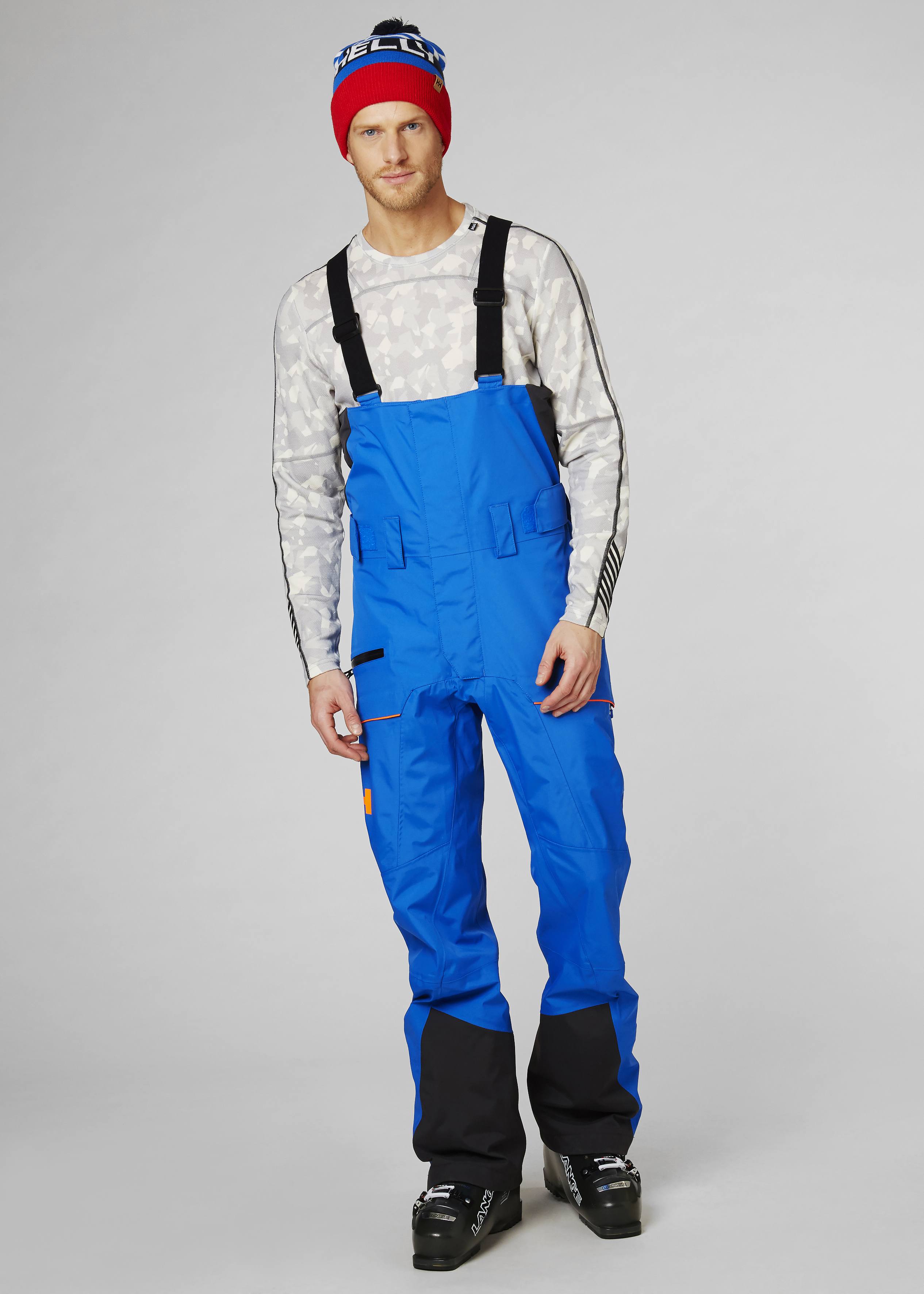 Sogn Bib Shell Pant Electric Blue L