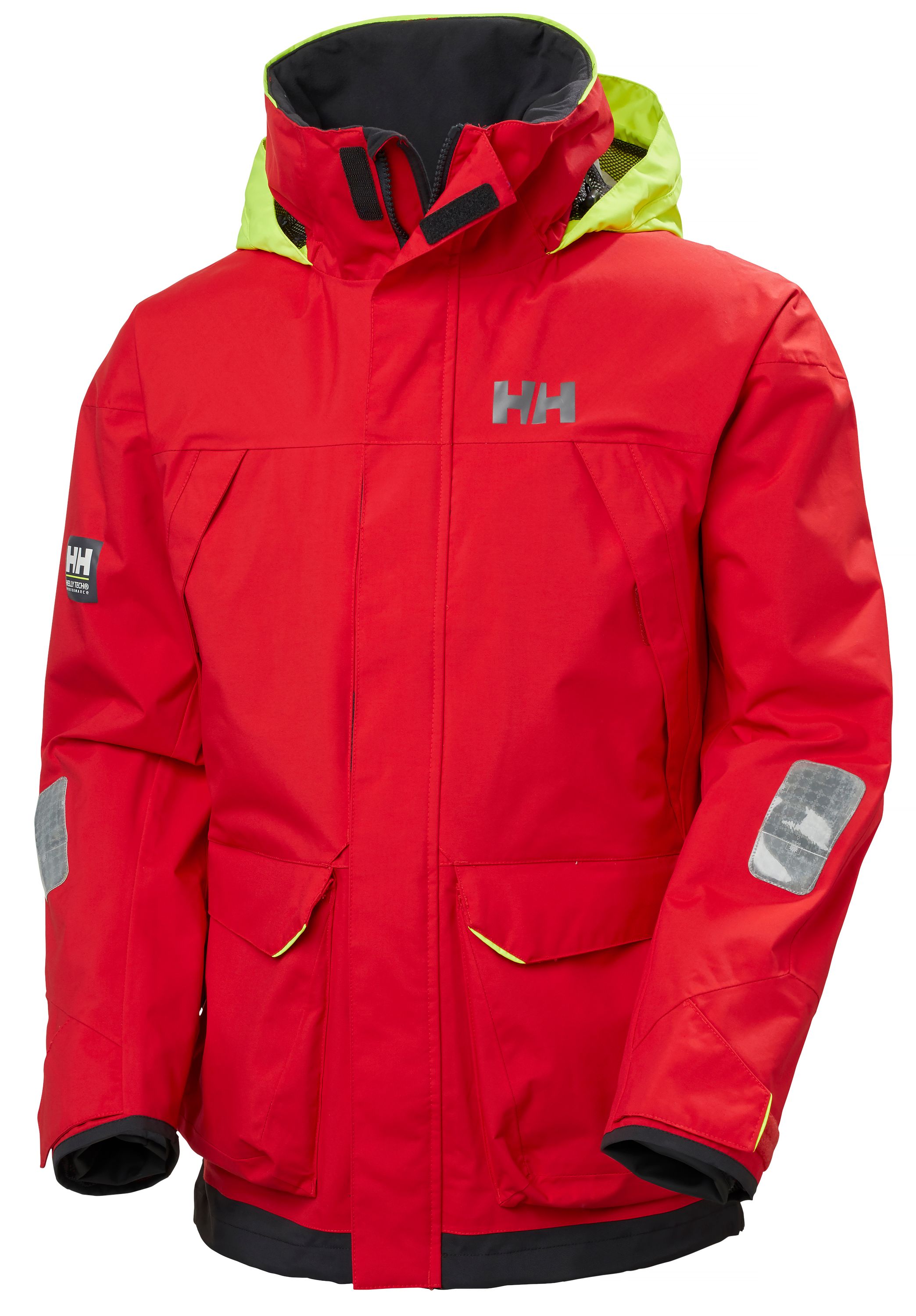 Helly hansen pier 3.0 purjehdustakki, punainen, s
