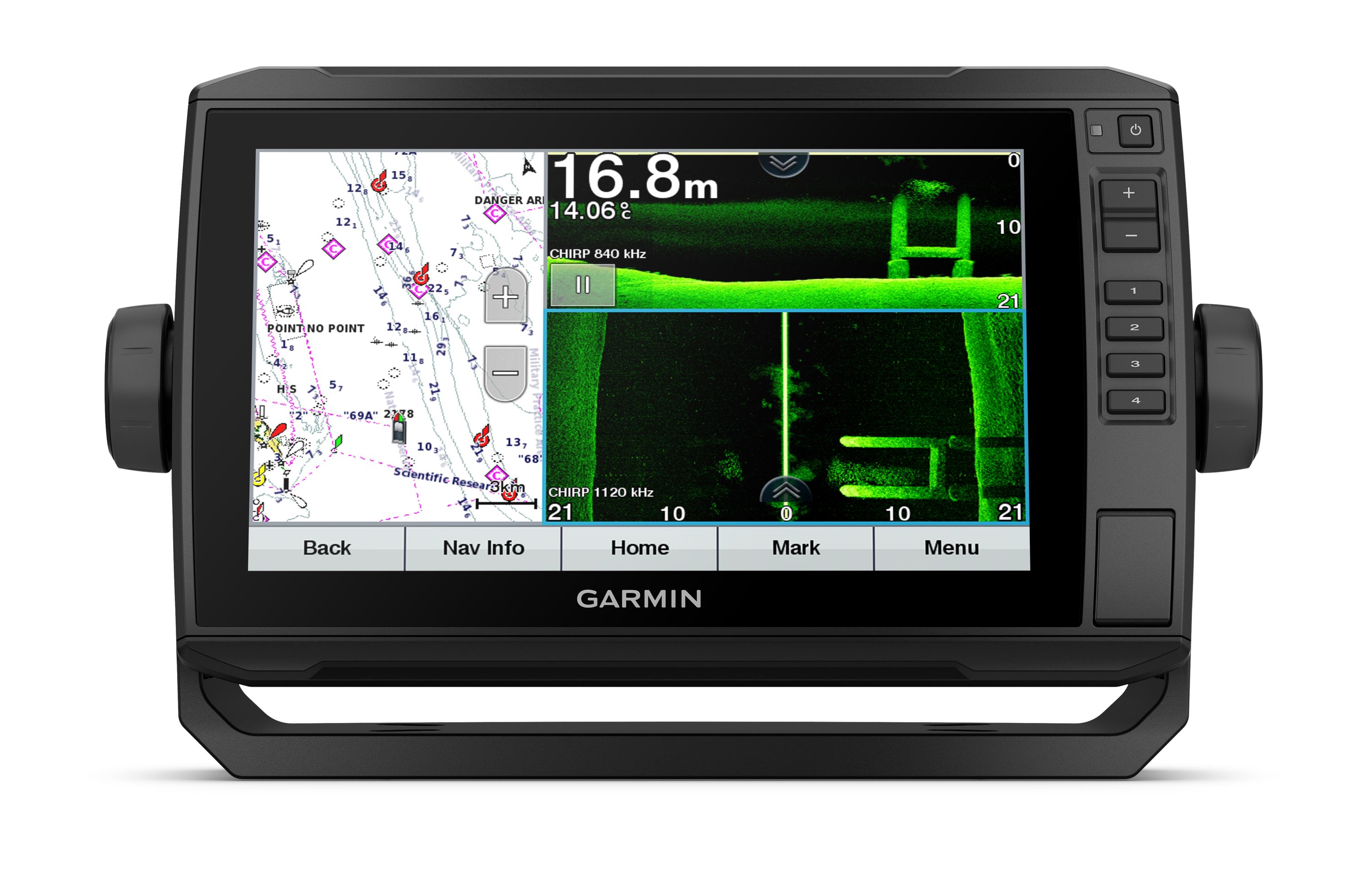 Garmin echomap 92sv uhd plotteri, ilman anturia