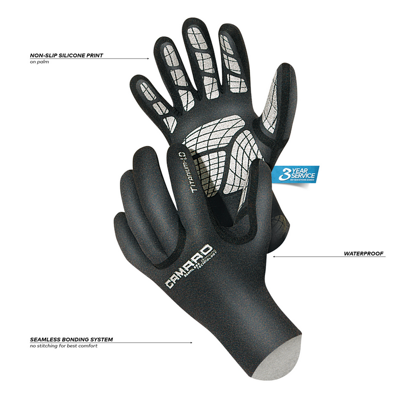 Camaro titanium neopreenisormikkaat Thermo 3mm