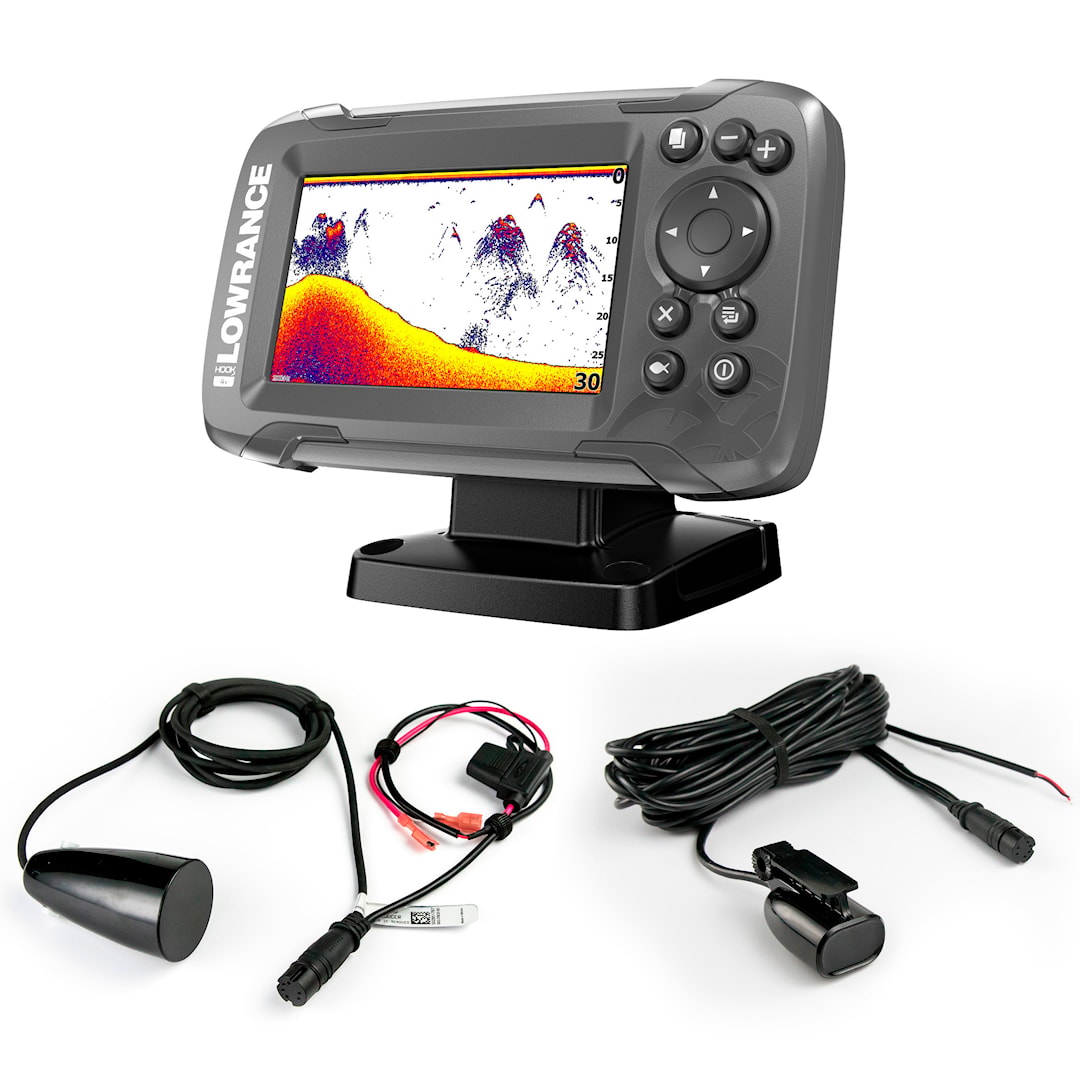 Lowrance HOOK2 4X kaikuluotain + pilkkianturi