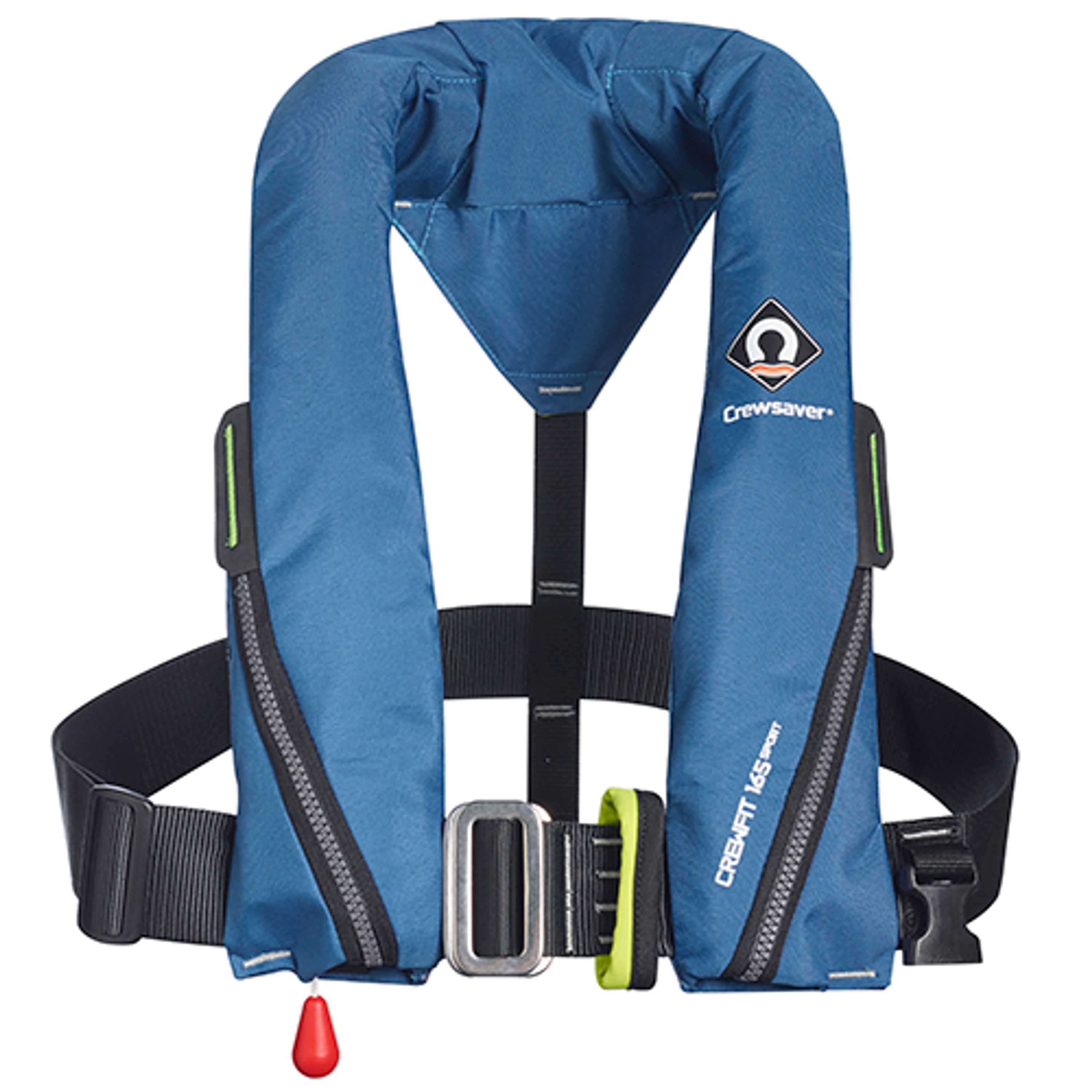 Automaattiliivi, crewfit 165n sport, sininen, d-rengas