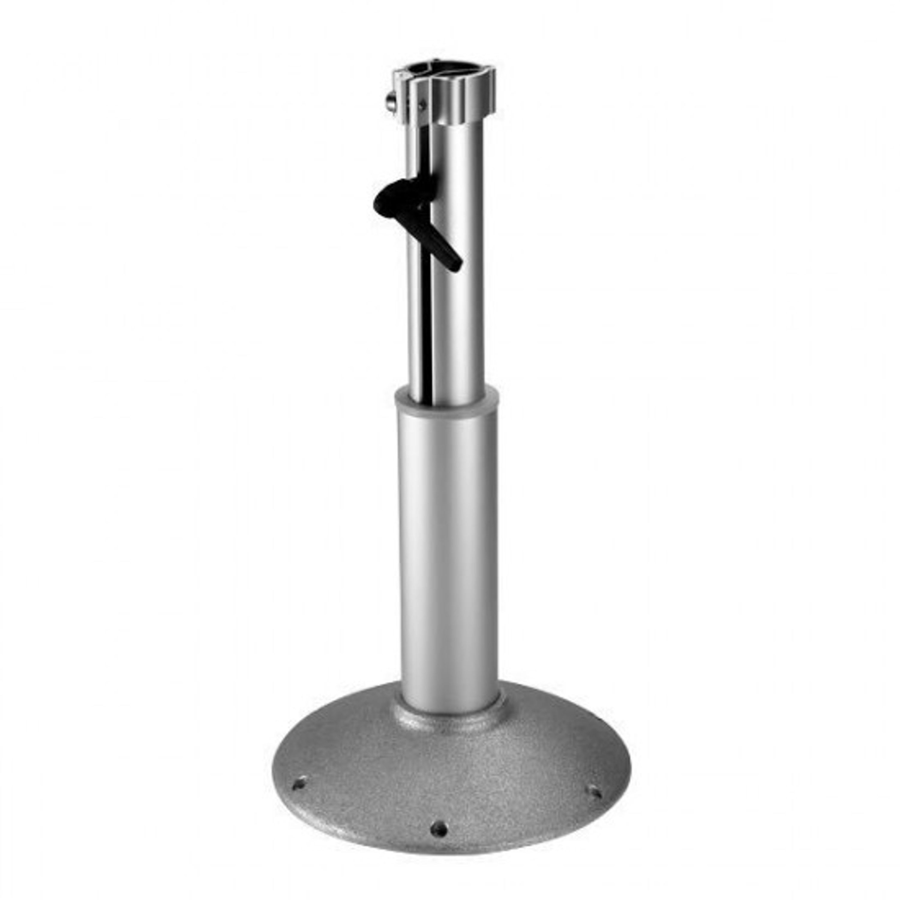 Tuolinjalka venetuolille. korkeus 40-60 cm. ø80mm, jalustan ø 270mm.