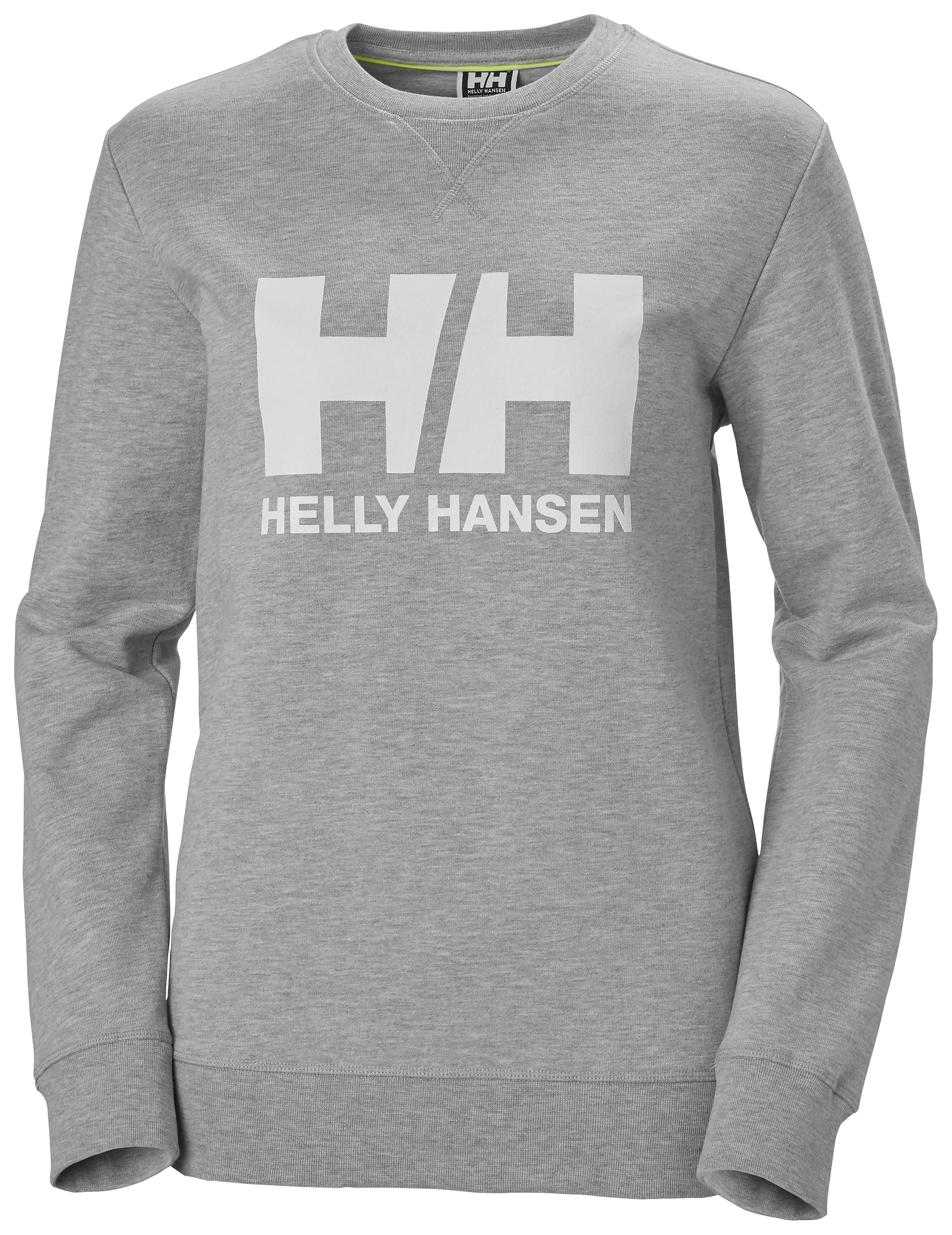 Helly hansen logo crew, naisten collegepaita, harmaa, xs