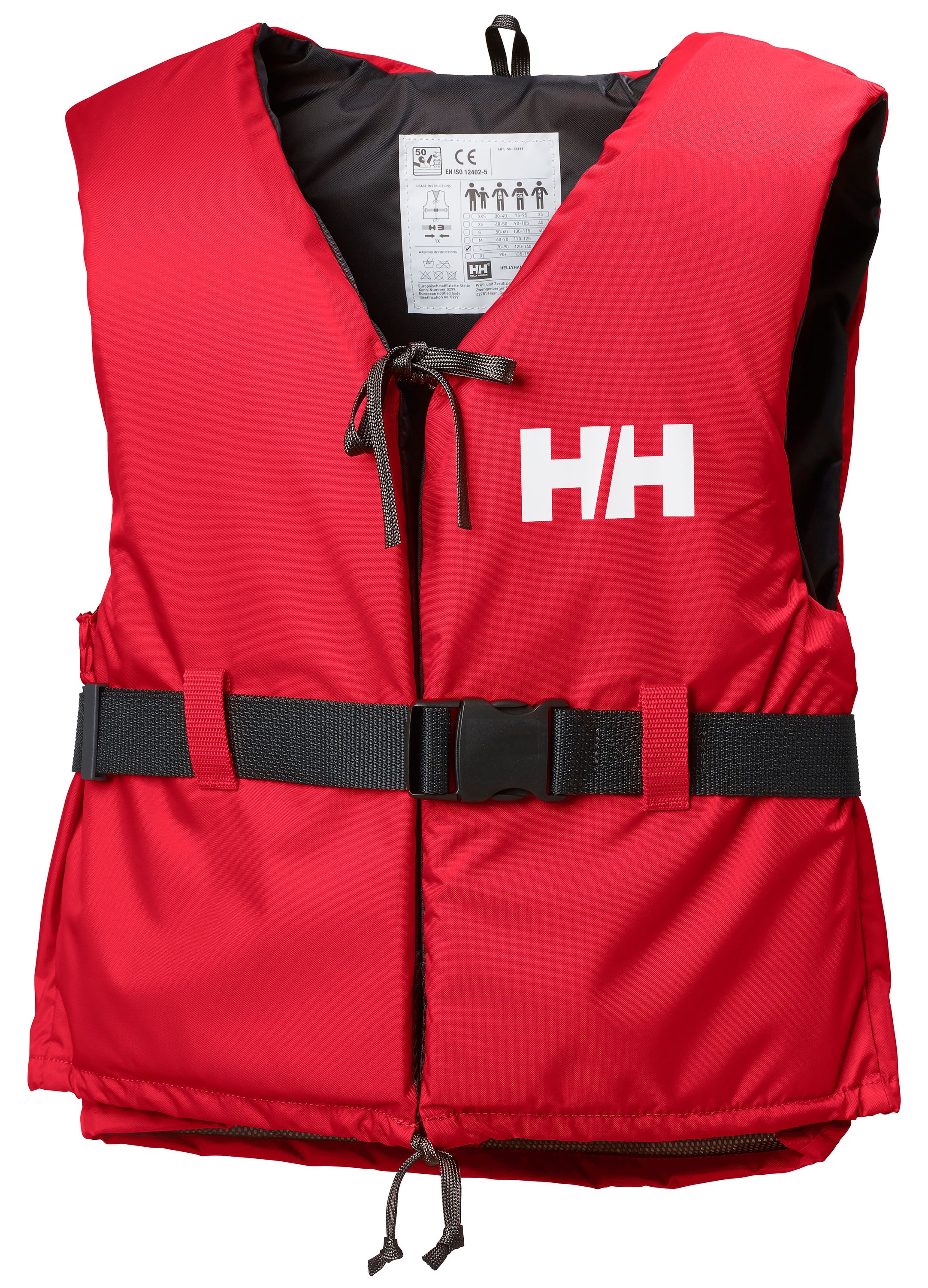 Helly hansen sport ii, pelastusliivi, punainen, koko: 30/40kg