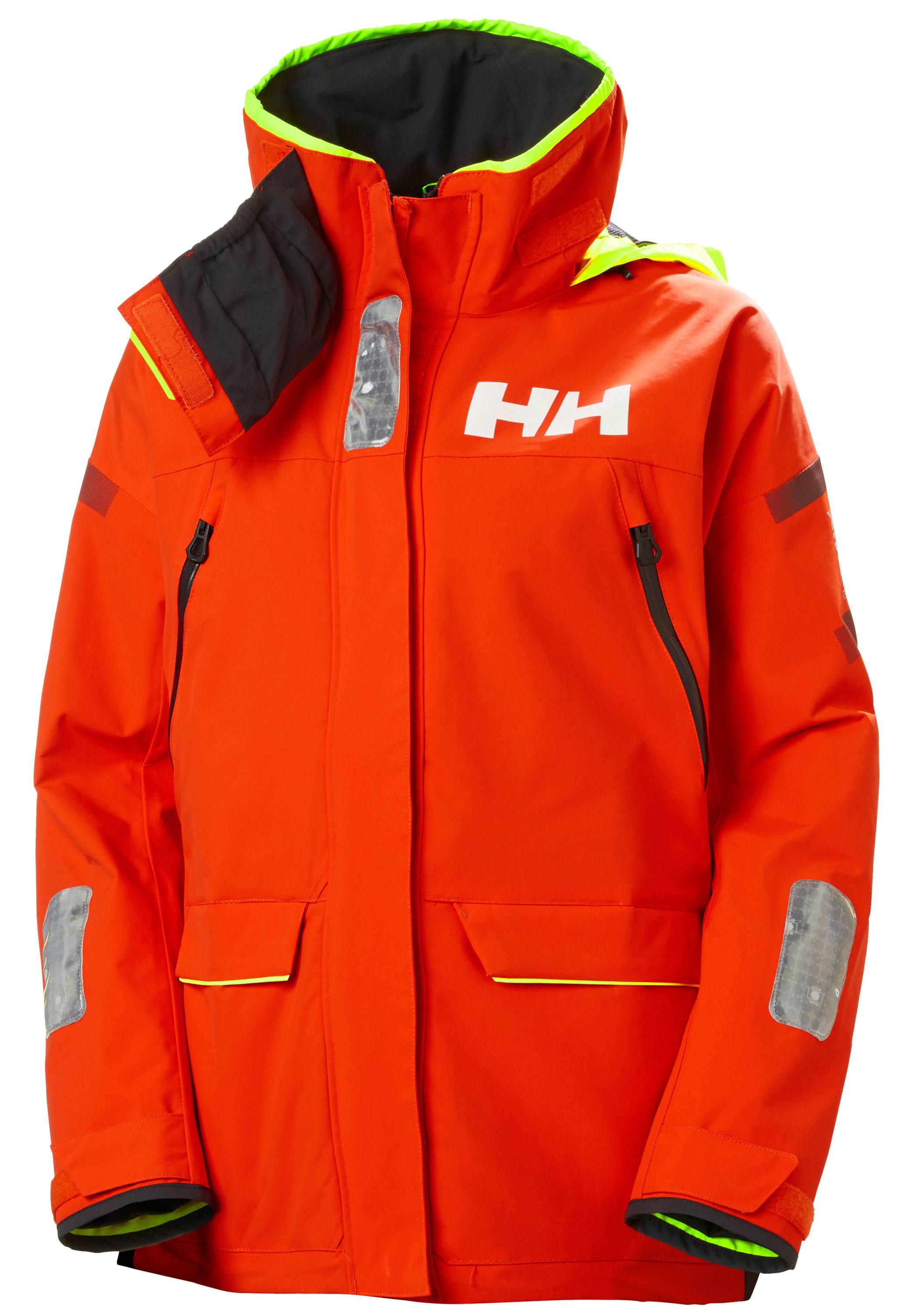 Helly hansen skagen, naisten purjehdustakki, punainen, koko xs