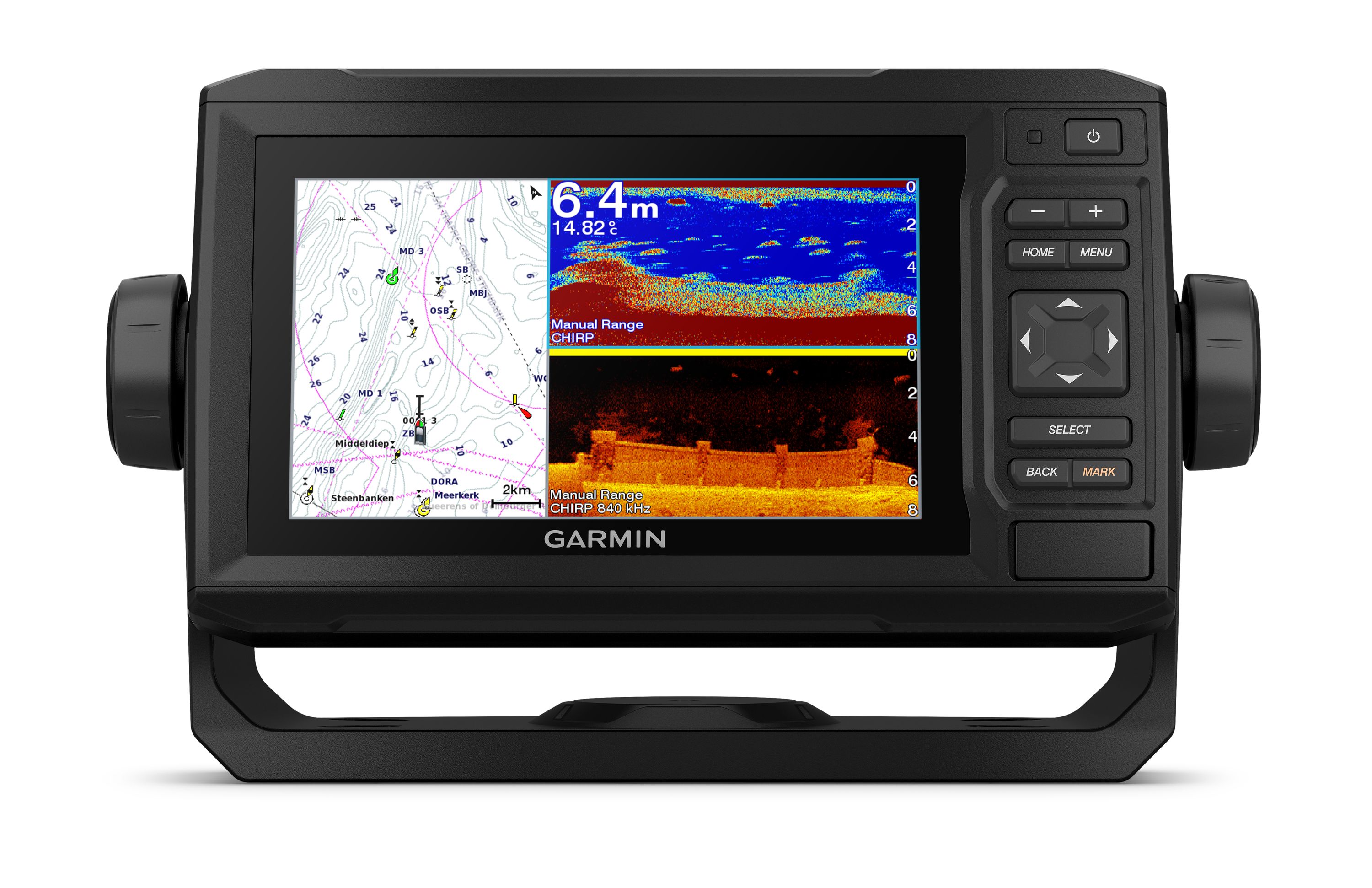 Garmin echomap 62cv uhd plotteri, ilman anturia