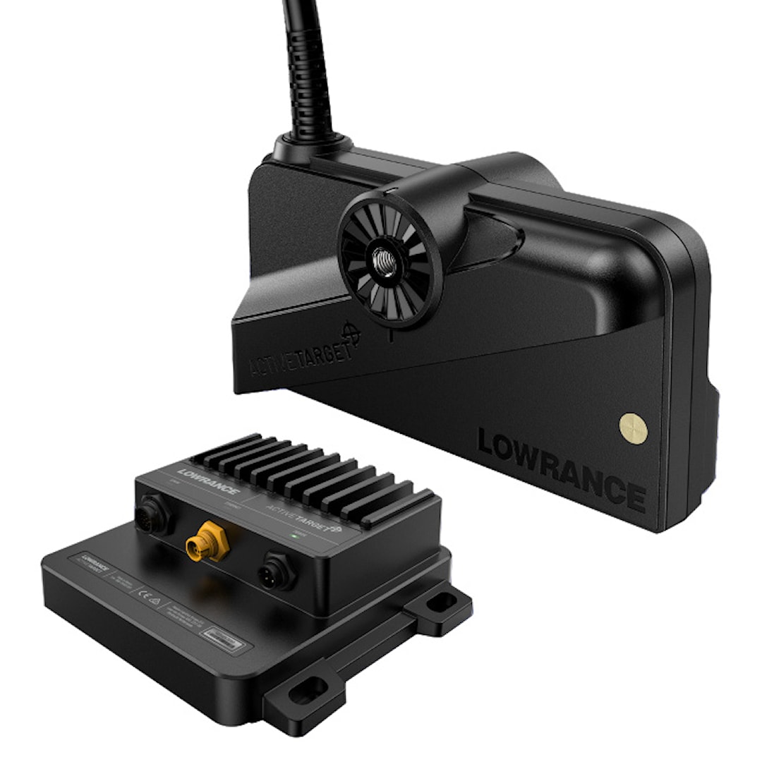 Lowrance Active Target liveanturi ja boxi