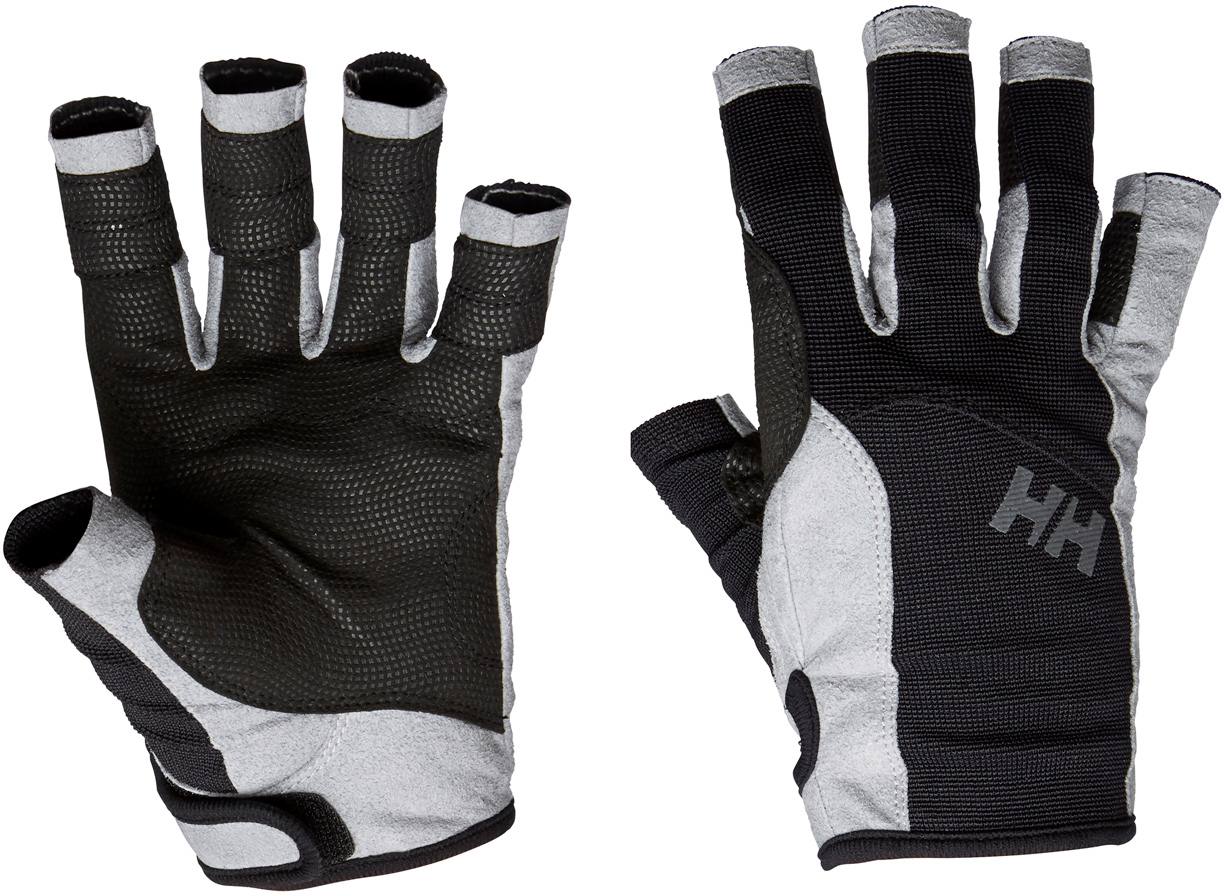 Sailing Glove Short Musta XXL