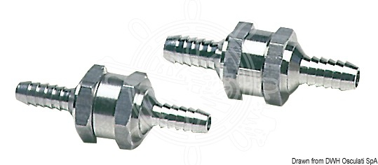 Sulkuventtiili osc 8mm polttoaineletkulle