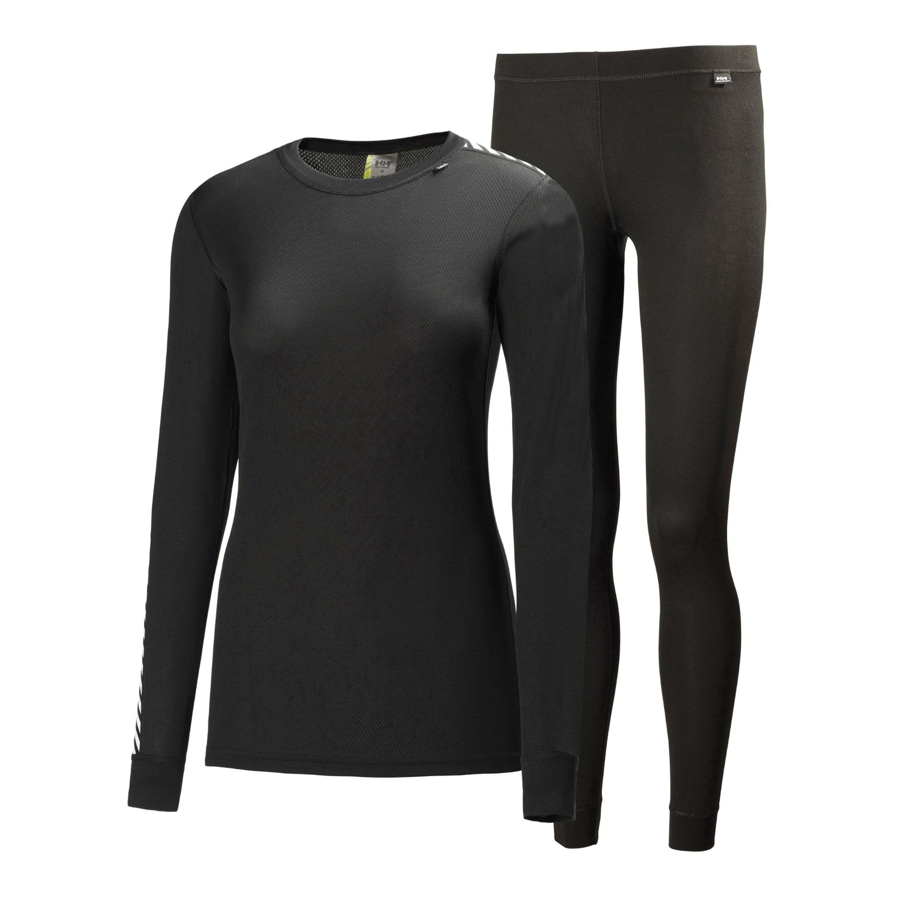 Hh comfort light naisten aluskerrasto, musta, xs