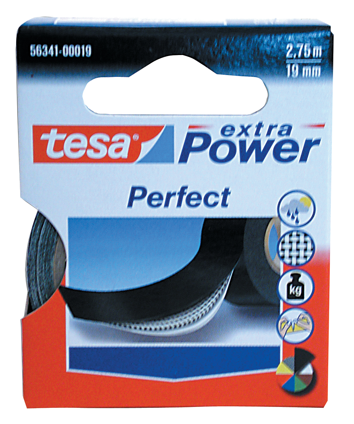 Tesa-nauha, 25 m x 19 mm valkoinen