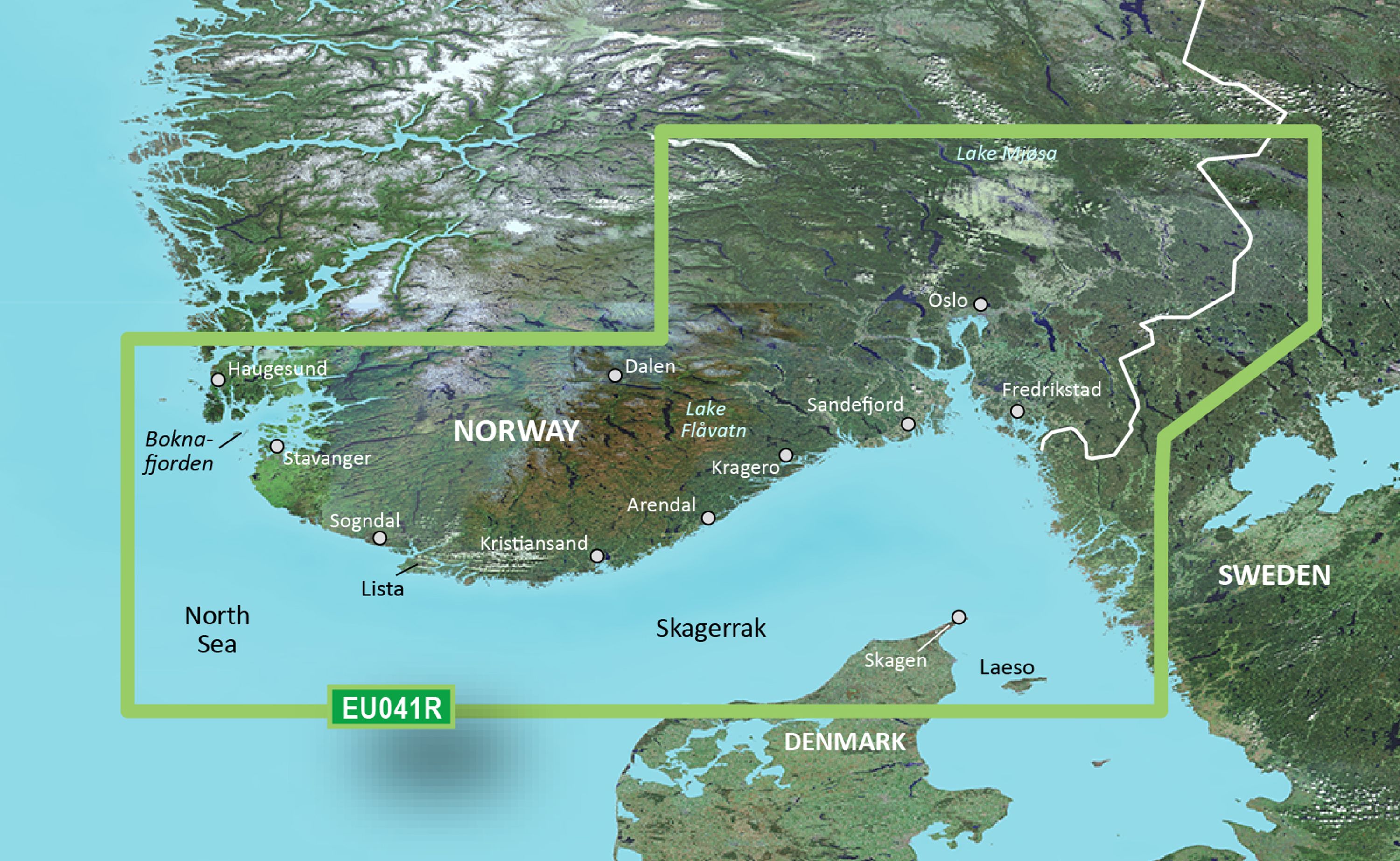 Bluechart g3 hxeu041r oslo-skagerak-haugesund