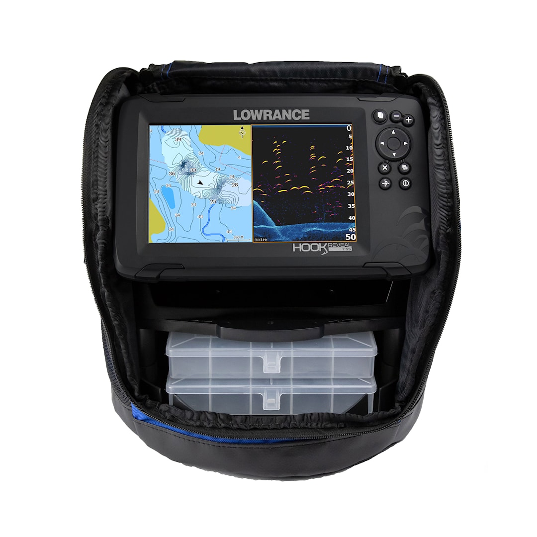 Lowrance HOOK Reveal Ice 7" kannettava yhdistelmälaite