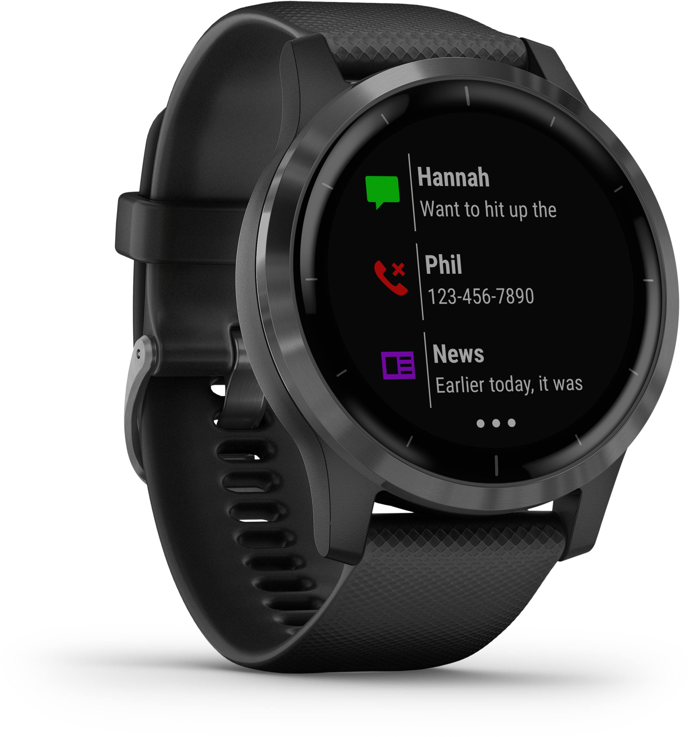Vivoactive 4 Musta