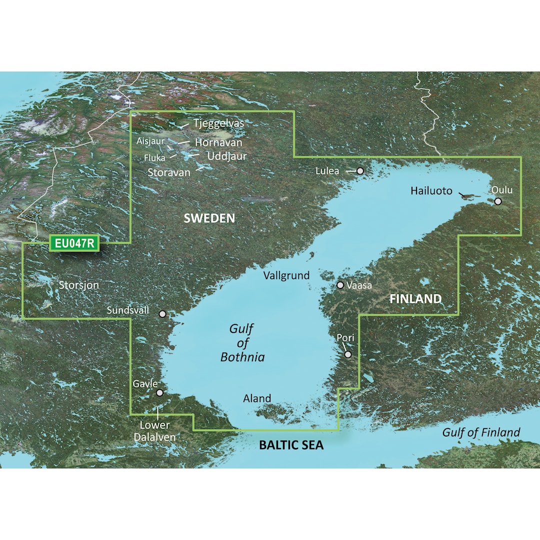 Garmin BlueChart g3 HD HXEU047R Pohjanlahti karttakortti